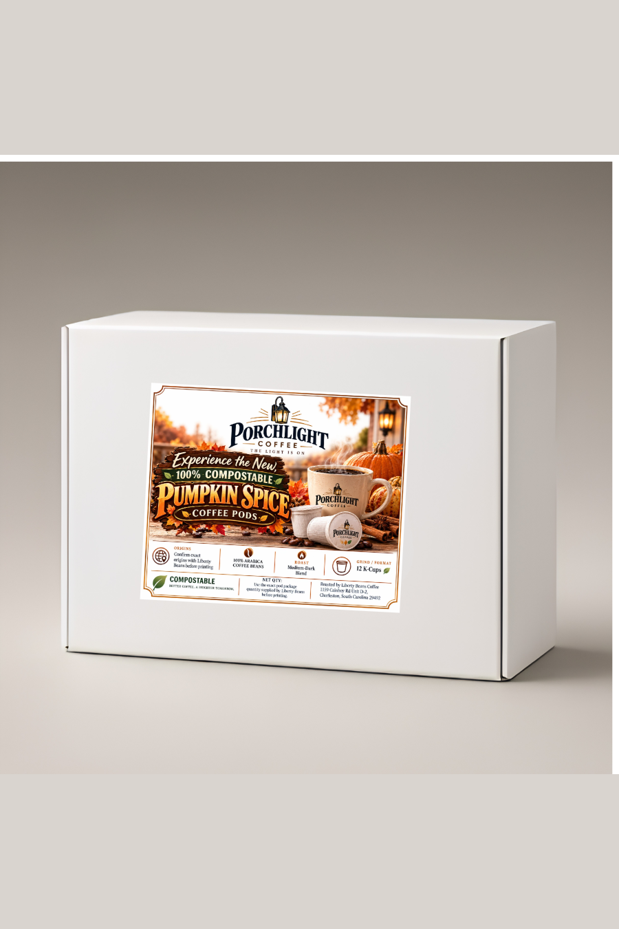Experience the New, 100% Compostable Pumpkin Spice Coffee Pods private-label coffee pods